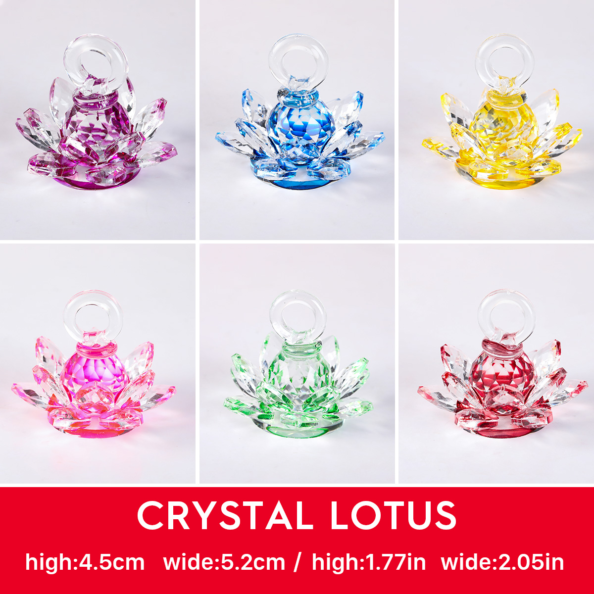 60mm Quartz Crystal Lotus Flow - Paper Weight Crystal review and price