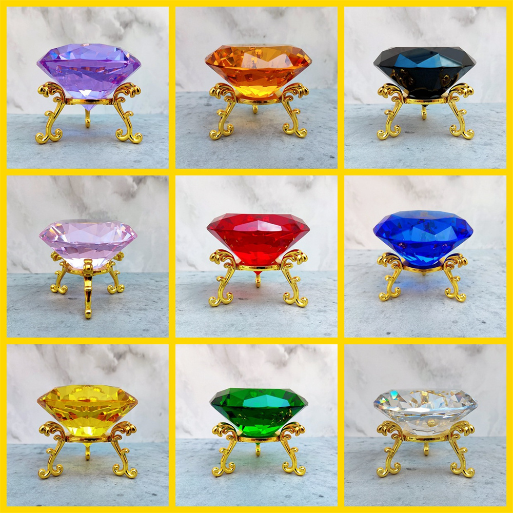 80mm K9 Crystal Diamond With M - Paper Weight Crystal review and price