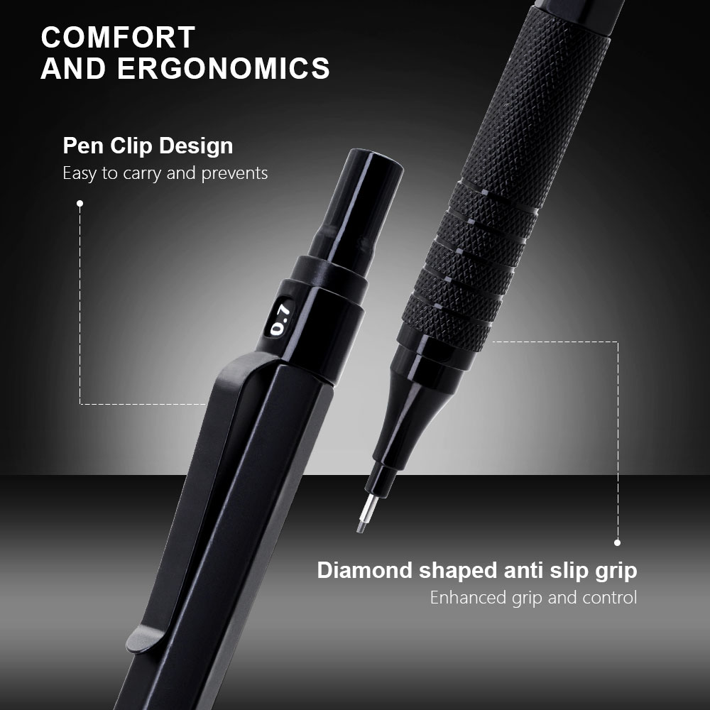Black Low Center of Gravity Me - Mechanical Pencil 0.3 review and price