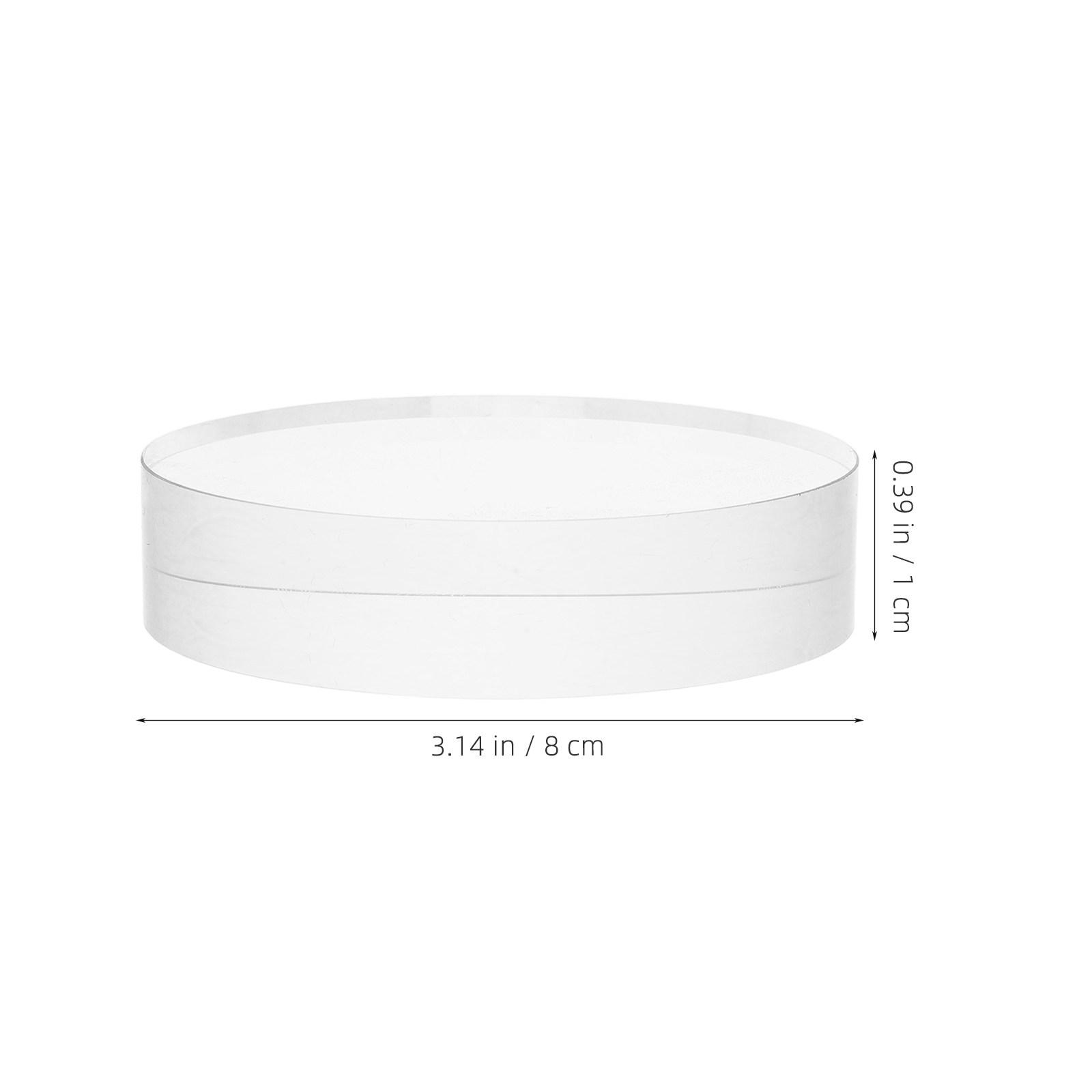 Round Crystal Paperweight 3.15 - Book Weight Glass review and price