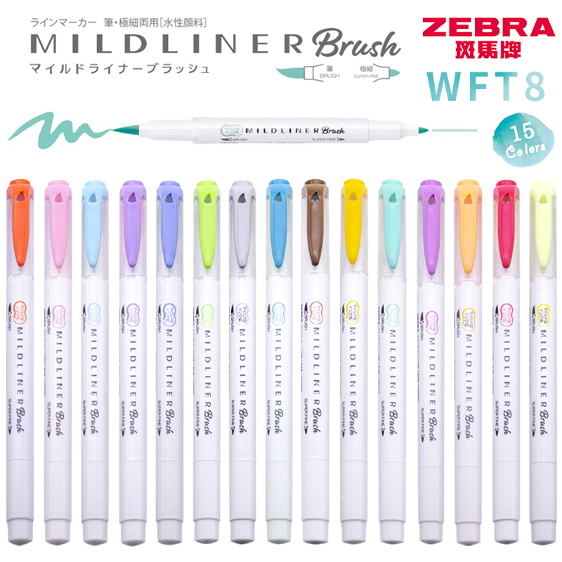 Japan Zebra 25 Color 1Pc WFT8  - Zebra Pen Mildliner review and price