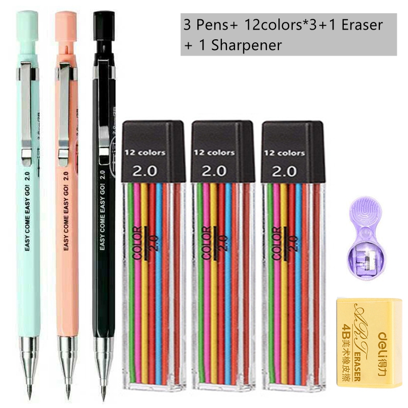 2.0mm Mechanical Pencil With B - Staedtler Pencil Lumocolor review and price